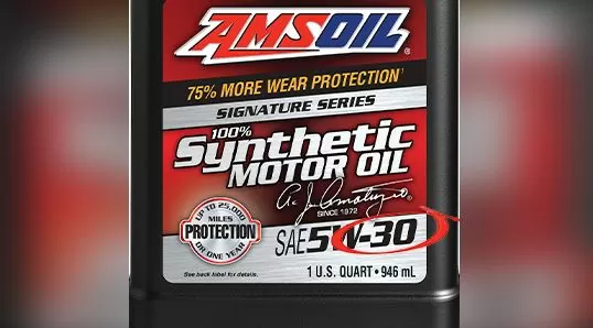 AMSOIL 100% Synthetic Motor Oil