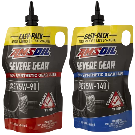 Amsoil synthetic gear lube easy-pack