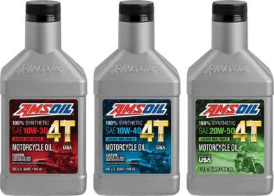 Amsoil synthetic motorcycle oils - 4T